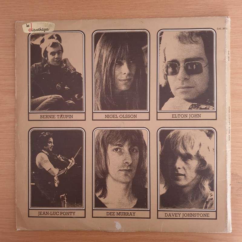 Elton John  Honky Château (DJC3014) - Vinyl LP Record (VG)