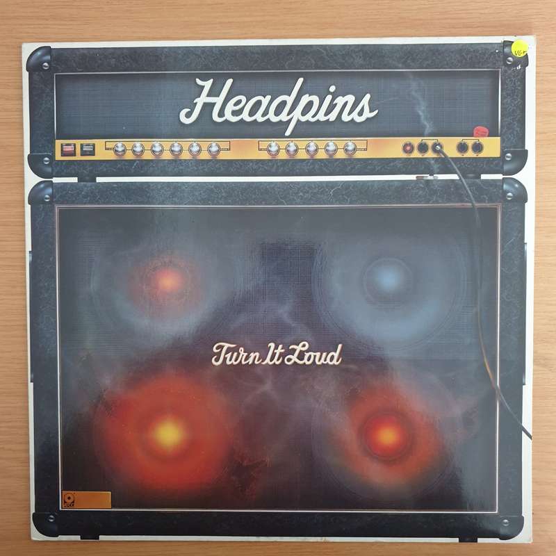 Headpins  Turn It Loud -  Vinyl LP Record (VG+)