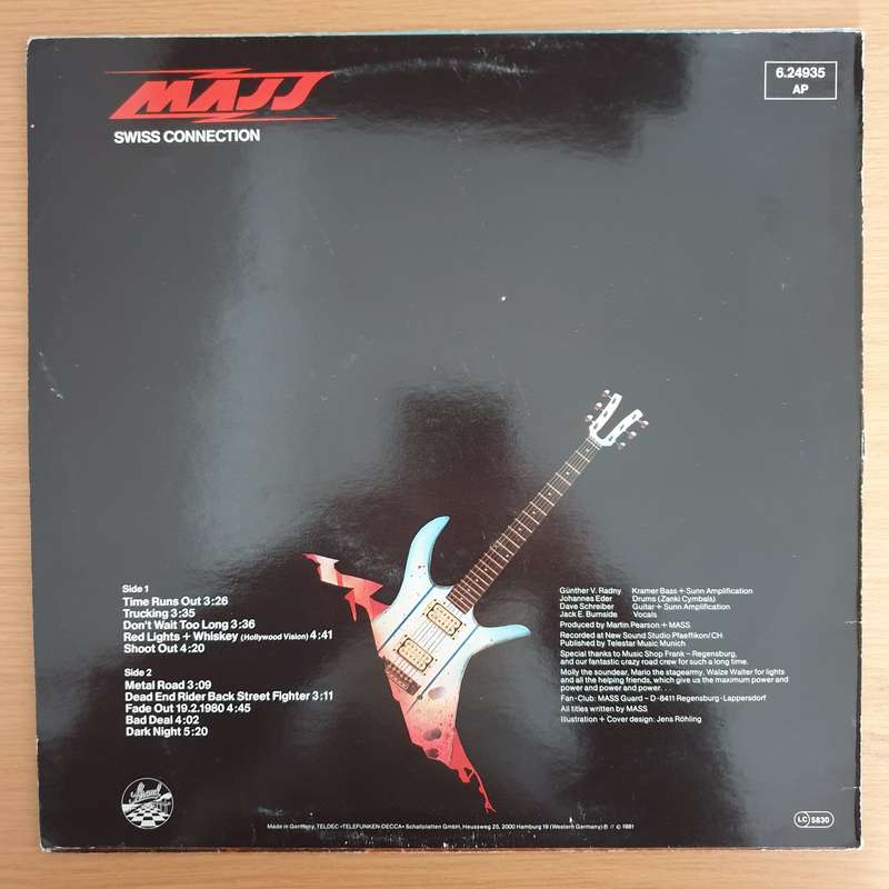 Mass  Swiss Connection -  Vinyl LP Record (VG+)