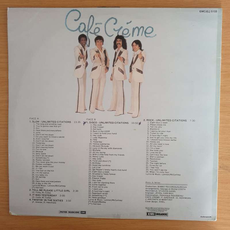 Café Crème  Café Crème -  Vinyl LP Record (VG+)