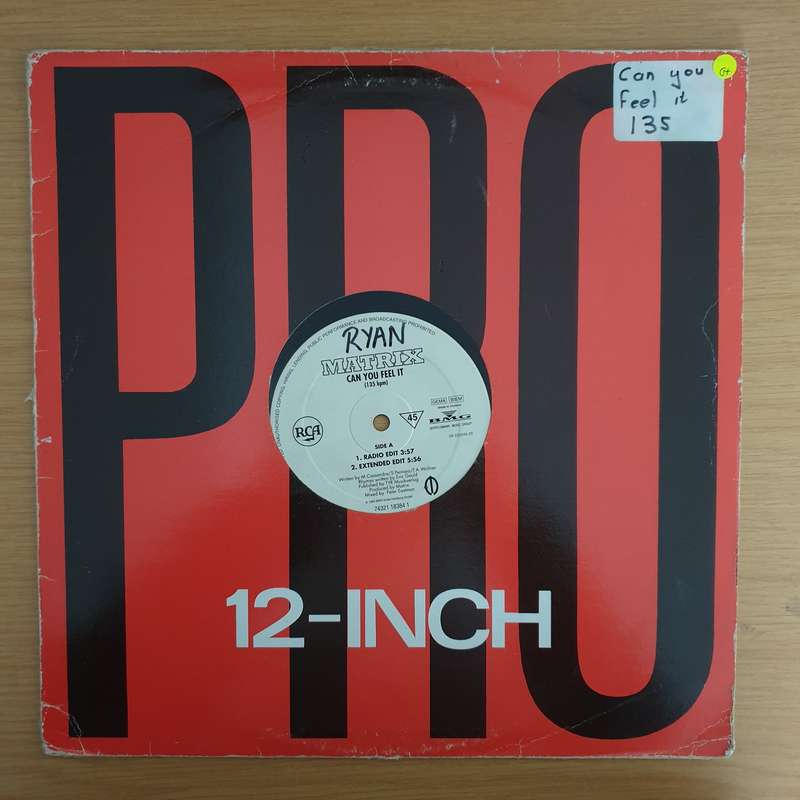 Matrix  Can You Feel It  Vinyl LP Record  (G+)