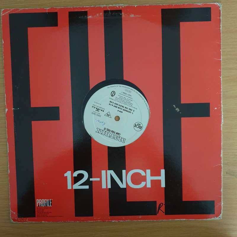 Matrix  Can You Feel It  Vinyl LP Record  (G+)