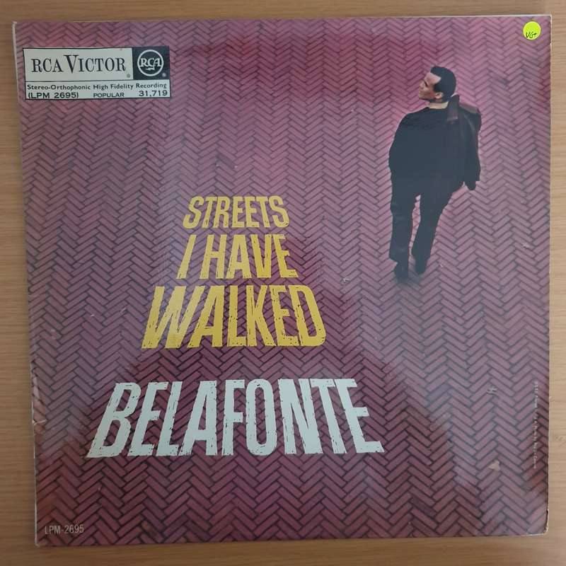 Harry Belafonte  Streets I Have Walked - Vinyl LP Record (VG+)