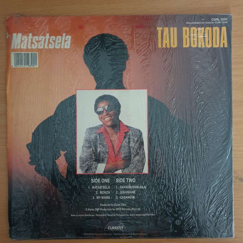 Tau Bokoda  Matsatsela - Vinyl LP Record (VG+)