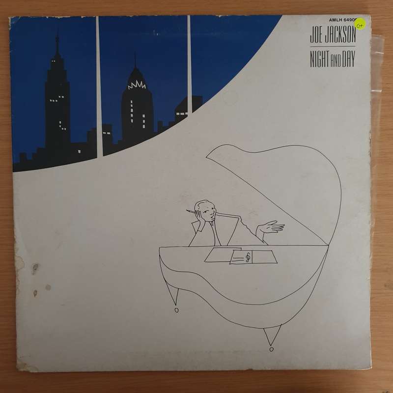 Joe Jackson  Night And Day  Vinyl LP Record  (G+)