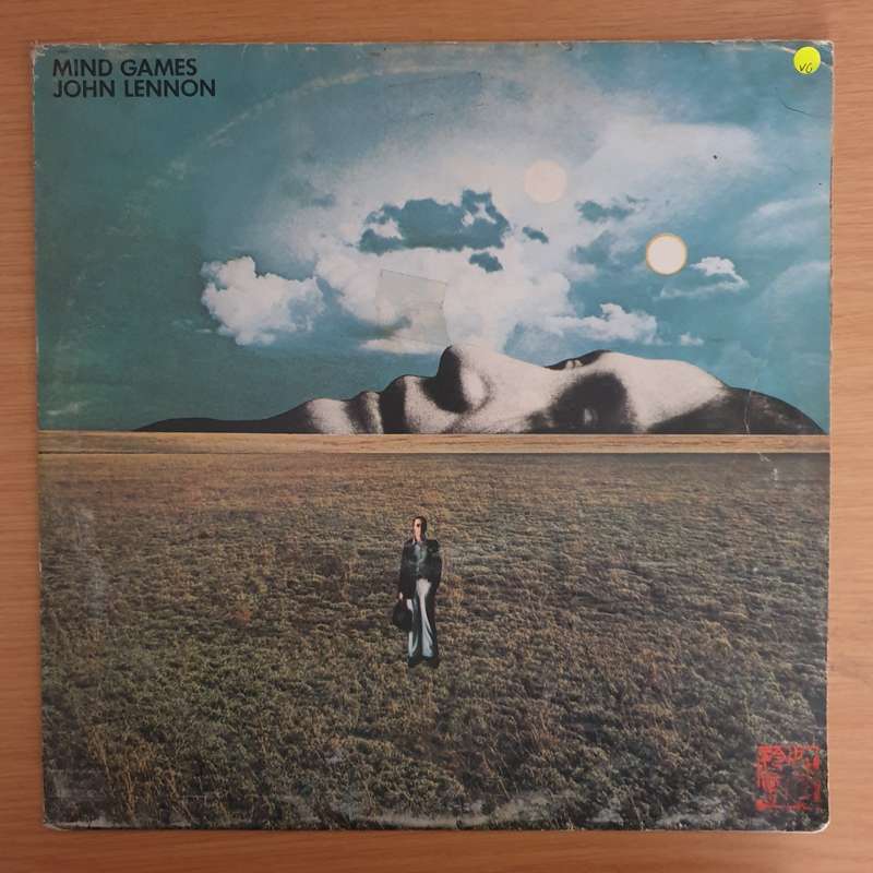 John Lennon - Mind Games (UK-PCS) - Vinyl LP Record - Very-Good+ Quality (VG+)