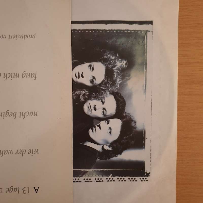 Schweizer  Hitze Der Nacht with Original Lyrics Sheet - Vinyl LP Record (VG+)