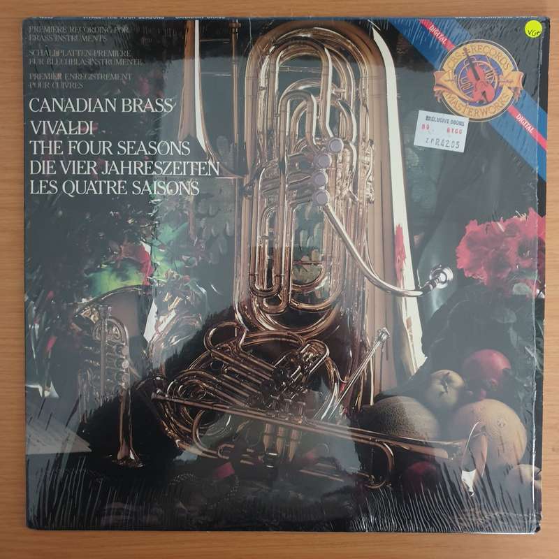 Vivaldi  The Four Seasons - The Canadian Brass, - Vinyl LP Record (VG+)