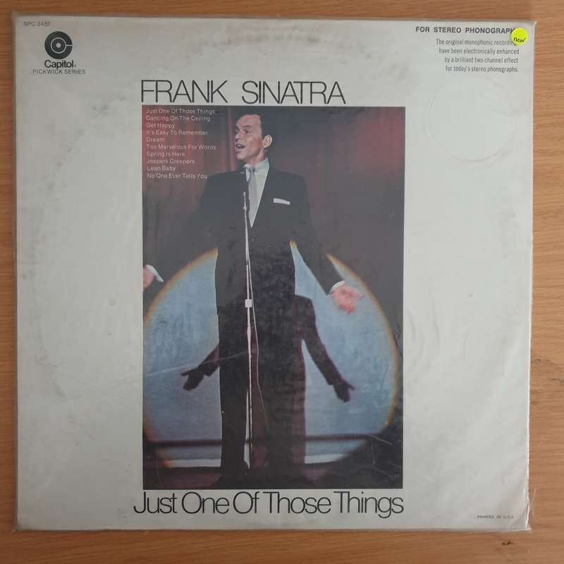 Frank Sinatra  Just One Of Those Things -  Vinyl LP Record - Sealed