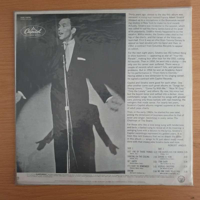 Frank Sinatra  Just One Of Those Things -  Vinyl LP Record - Sealed