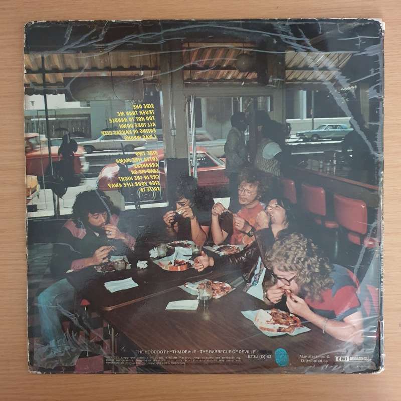Hoodoo Rhythm Devils  The Barbecue Of Deville - Vinyl LP Record (VG+)