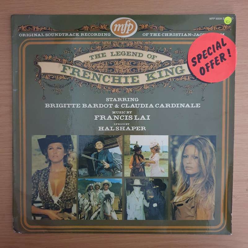 The Legend Of Frenchie King (Original Soundtrack Recording) - Francis Lai And Hal Shaper  Viny...