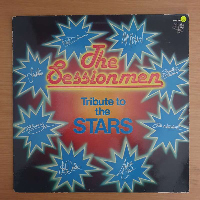 The Sessionmen - Tribute to the Stars  Vinyl LP Record (VG+)