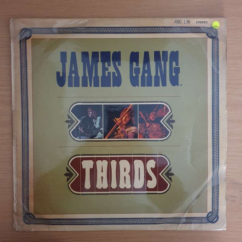 James Gang  Thirds  Vinyl LP Record (VG+)