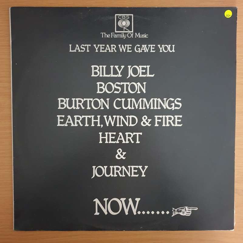CBS Promo Album - Last Year We Brought You...  Vinyl LP Record (VG+)