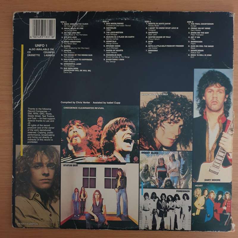 35 Unforgettable No 1's - Double Vinyl LP Record  (VG-)