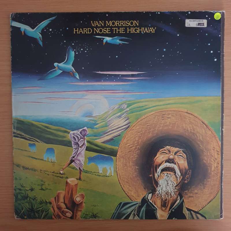 Van Morrison  Hard Nose The Highway (UK) - Vinyl LP Record  (VG-)