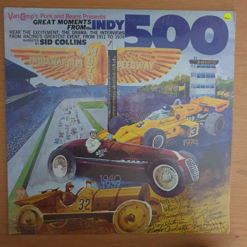 Indy 500 - Van Camp's Pork And Beans Presents Great Moments From The Indy 500 -  Vinyl LP Record ...
