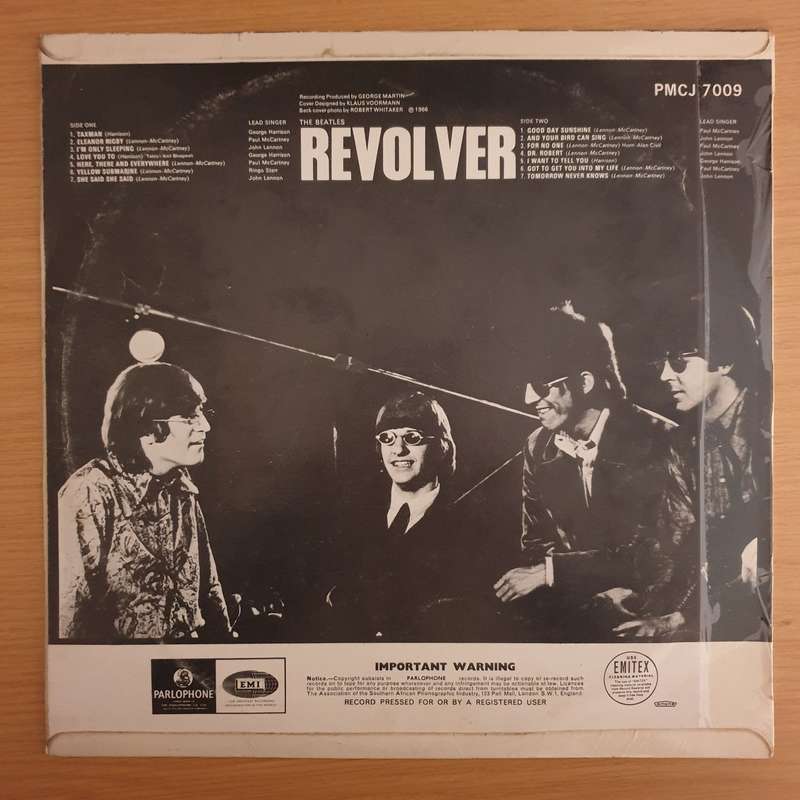 The Beatles  Revolver  - Vinyl LP Record (VG)