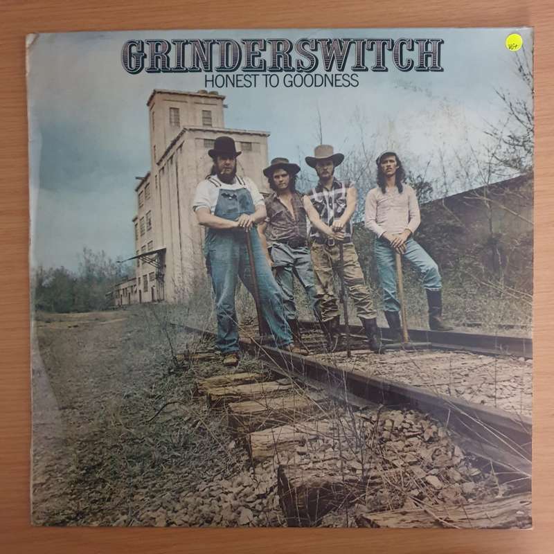 Grinderswitch  Honest To Goodness   Vinyl LP Record (VG+)