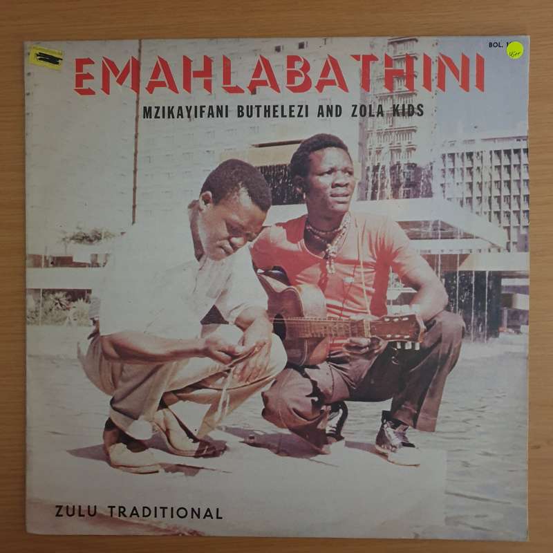 Mzikayifani Buthelezi and Zola Kids  Emahlabathini - Vinyl LP Record (VG+)