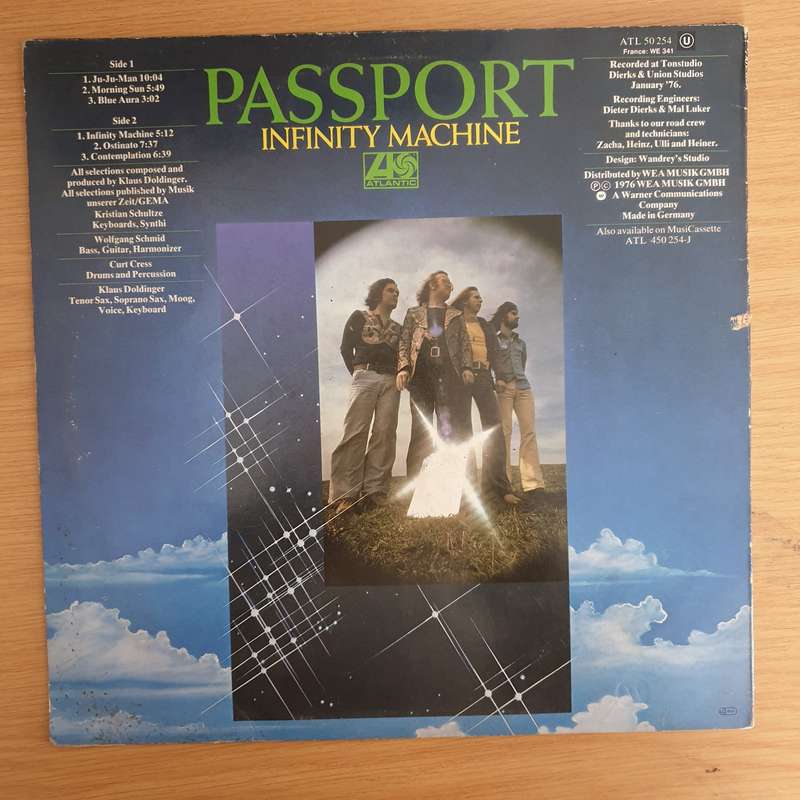 Passport   Infinity Machine - Vinyl LP Record (VG+)