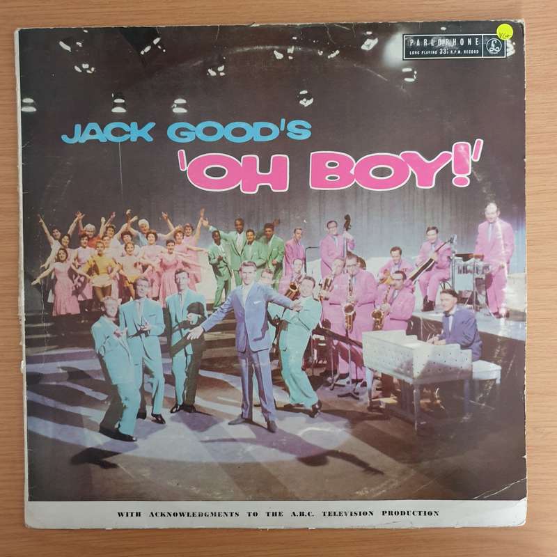 Jack Good's "Oh Boy!"  Vinyl LP Record (VG+)