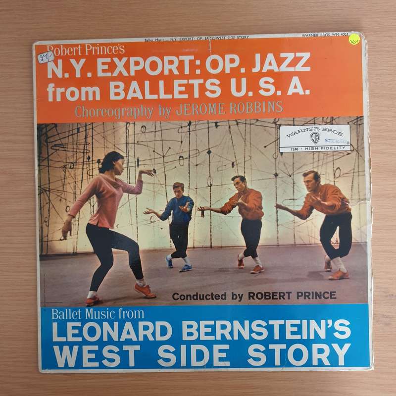 Robert Prince  Robert Prince's N.Y. Export: Op. Jazz From Ballets U.S.A. / Ballet Music From L...