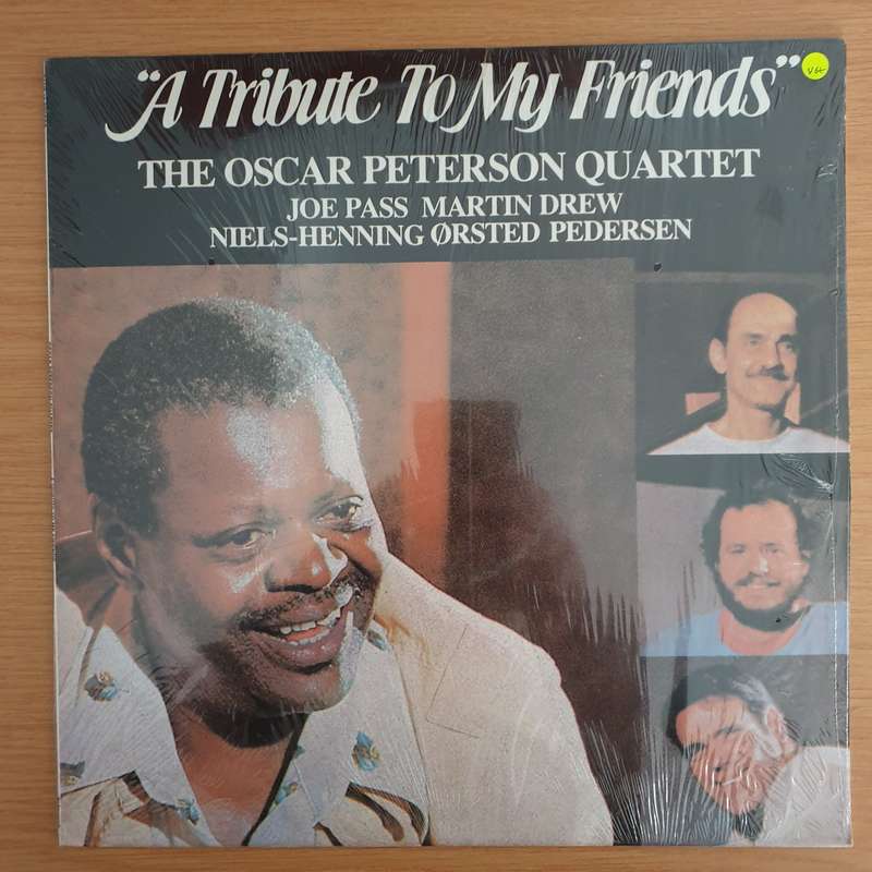The Oscar Peterson Quartet  A Tribute To My Friends  Vinyl LP Record (VG+)