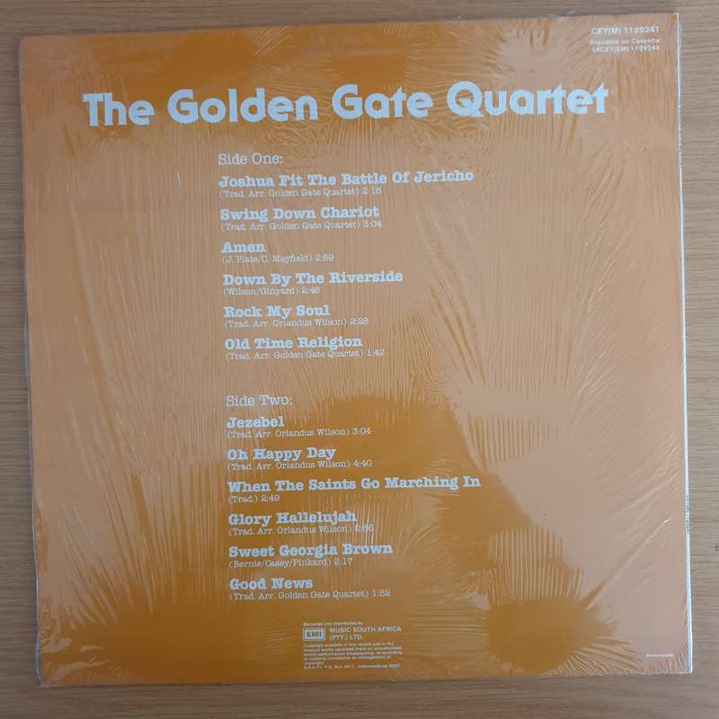 The Golden Gate Quartet - The Golden Gate Quartet   Vinyl LP Record (VG+)