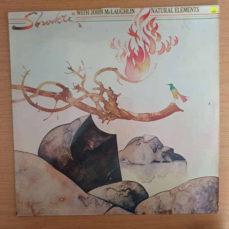 Shakti With John McLaughlin  Natural Elements  Vinyl LP Record (VG+)