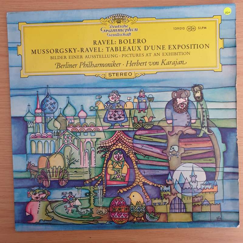 Ravel / Mussorgsky - Berliner Philharmoniker, Herbert von Karajan  Bolero / Pictures At An Exh...