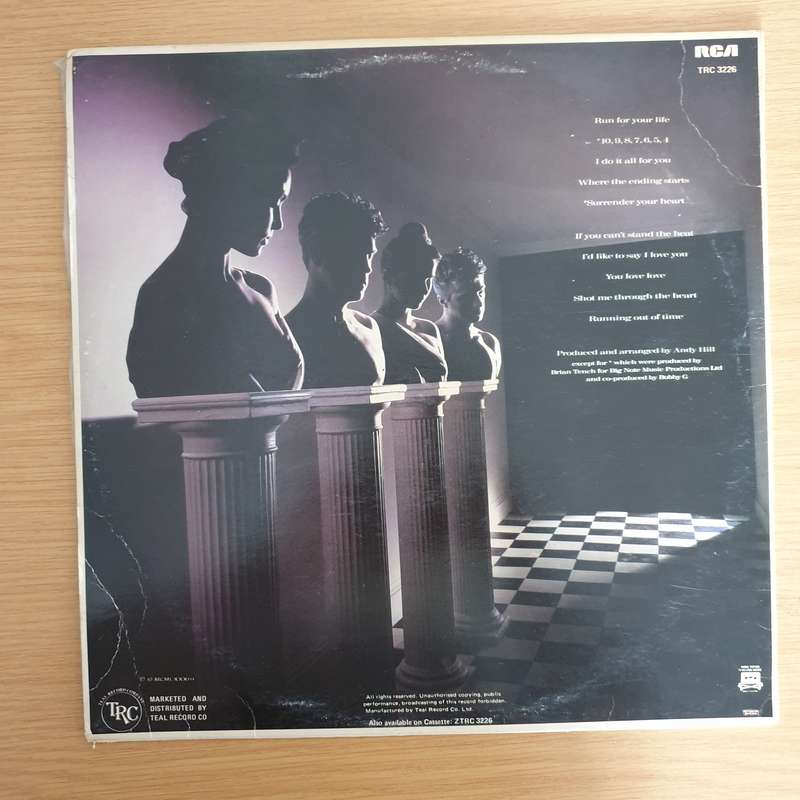 Bucks Fizz  Hand Cut   Vinyl LP Record (VG+)