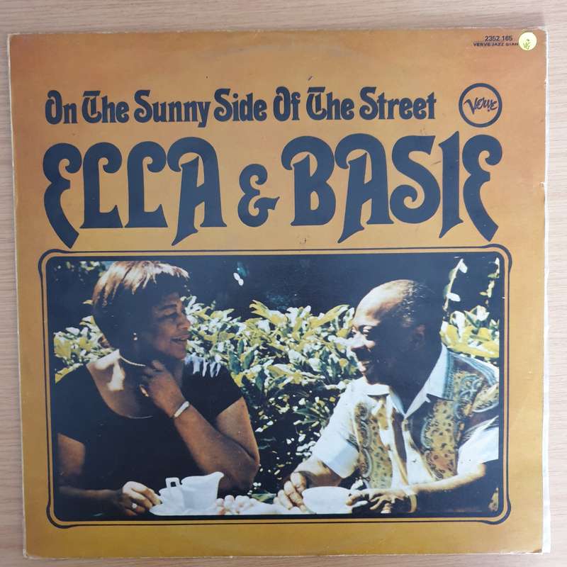 Ella Fitzgerald & Count Basie  On The Sunny Side Of The Street  - Vinyl LP Record (VG)