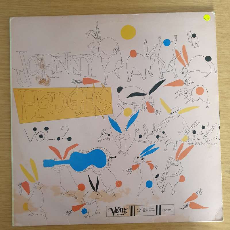 Johnny Hodges And His Orchestra  The Rabbit's Work On Verve - Vol. 2 - Vinyl LP Record (VG+)