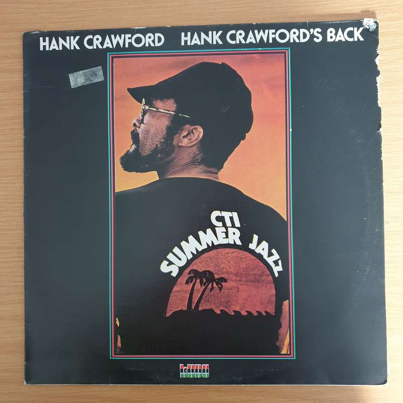 Hank Crawford  Hank Crawford's Back - Vinyl LP Record  (VG-)