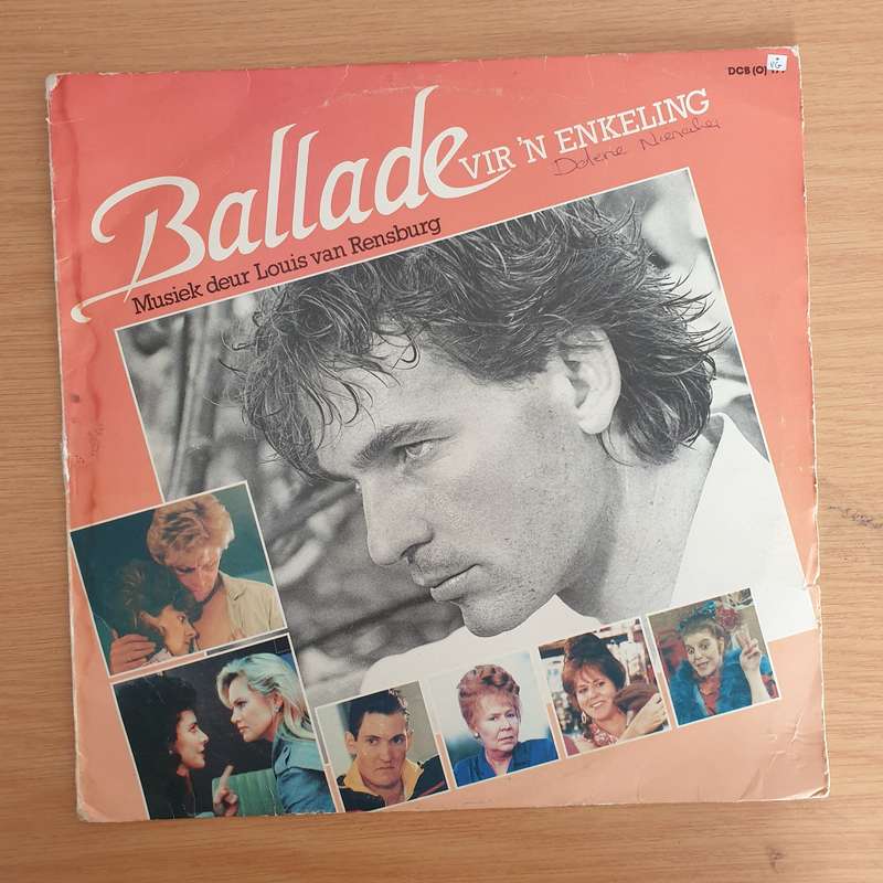 Ballade Vir n Enkeling - Louis van Rensburg  - Vinyl LP Record (VG)