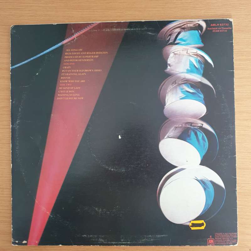 Supertramp  "...Famous Last Words..."  - Vinyl LP Record (VG)