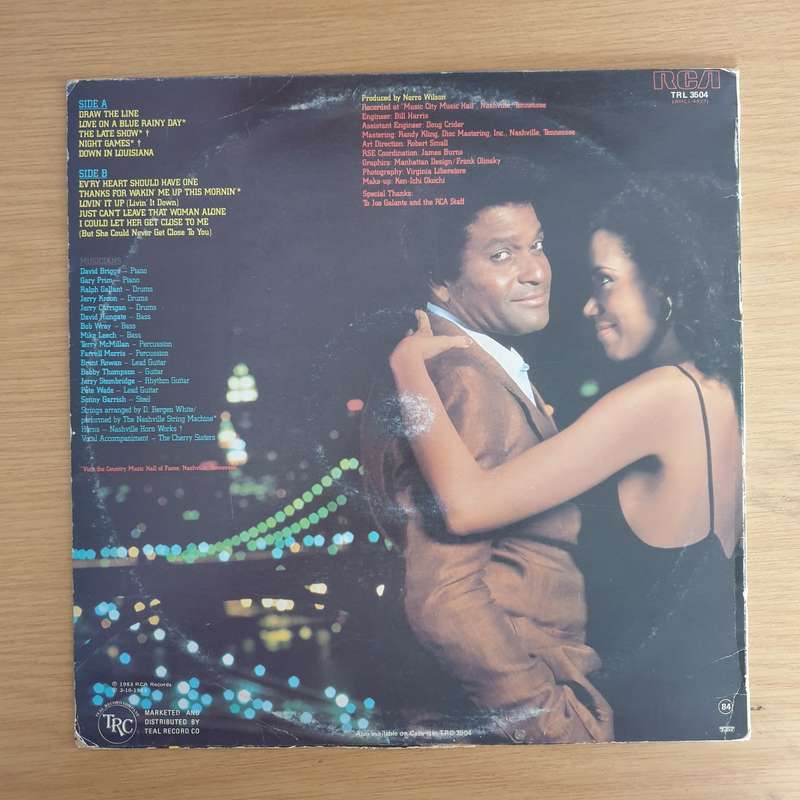 Charley Pride  Night Games - Vinyl LP Record (VG)