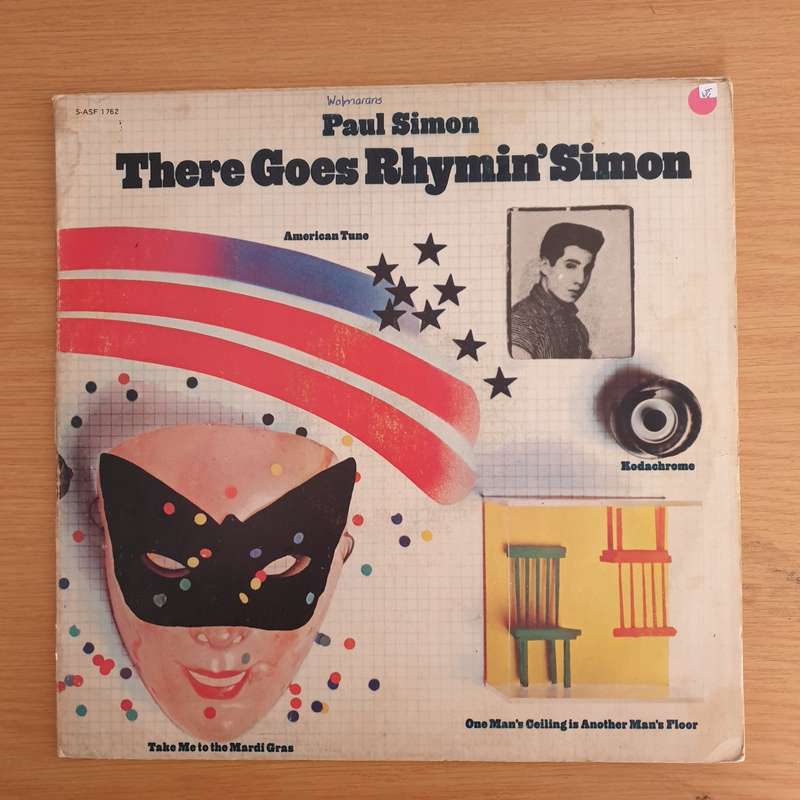 Paul Simon  There Goes Rhymin' Simon - Vinyl LP Record  (VG-)