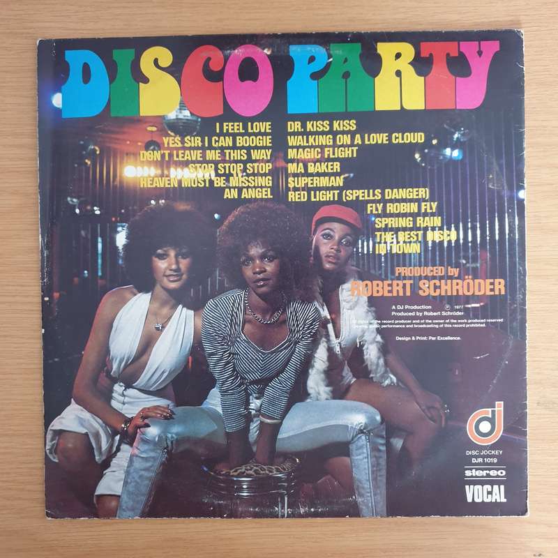 Disco Party (Schroder) - Vinyl LP Record  - Very-Good+ Quality (VG+)