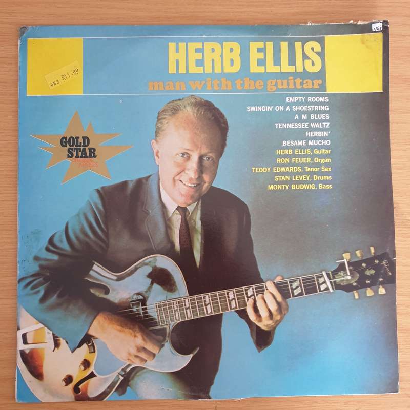 Herb Ellis  Man With The Guitar - Vinyl LP Record - Very-Good+ Quality (VG+) (verygoodplus)