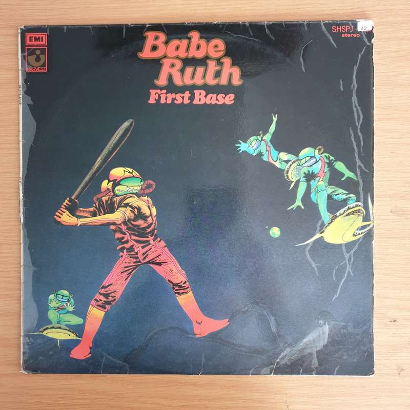 Babe Ruth  First Base - Vinyl LP Record (VG)