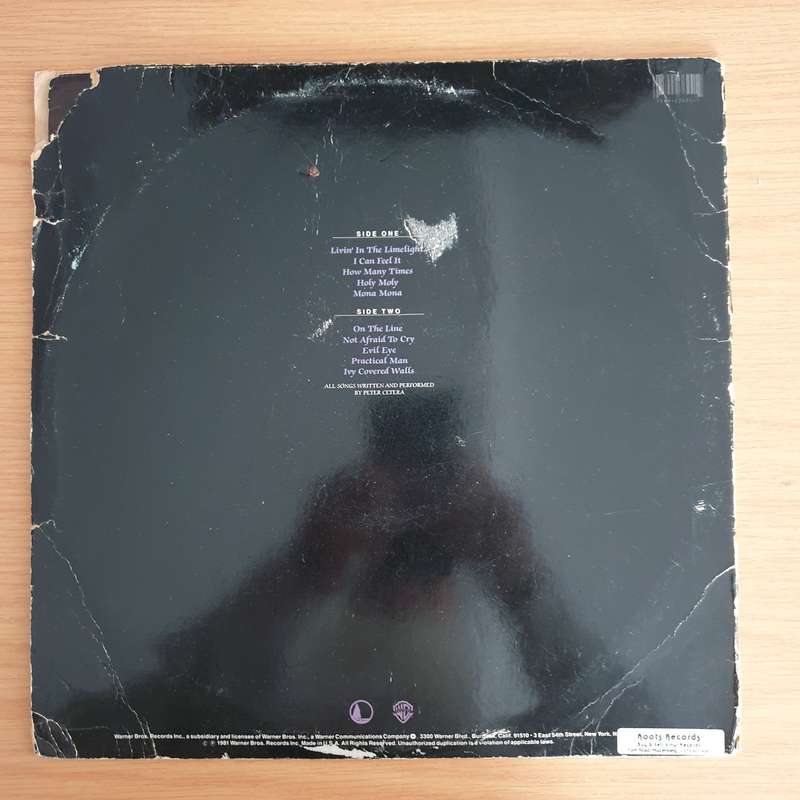 Peter Cetera  Peter Cetera - Vinyl LP Record  (VG+)