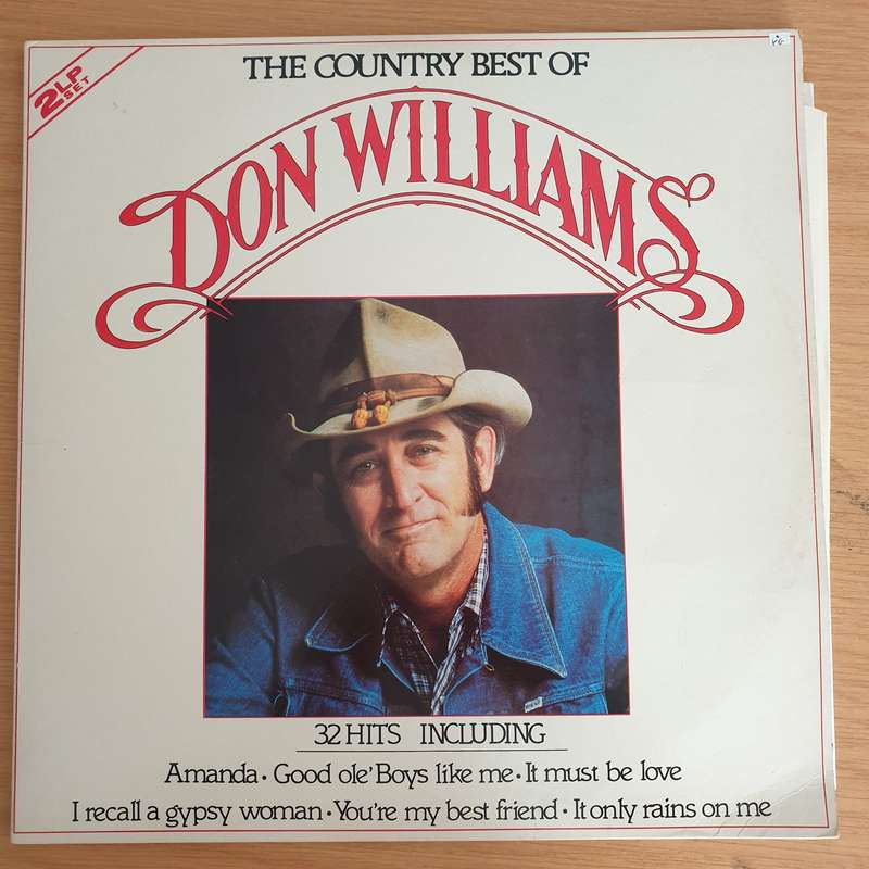 Don Williams - The Country Best of  - Double Vinyl LP Record  (VG+)
