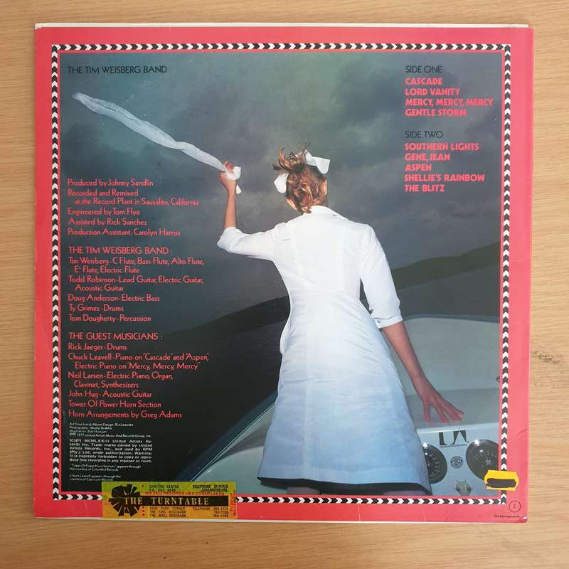 The Tim Weisberg Band  The Tim Weisberg Band - Vinyl LP Record  (VG+)