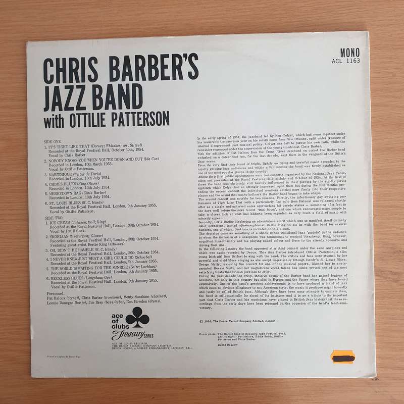 Chris Barber's Jazz Band With Ottilie Patterson  Chris Barber's Jazz Band With Ottilie Patters...