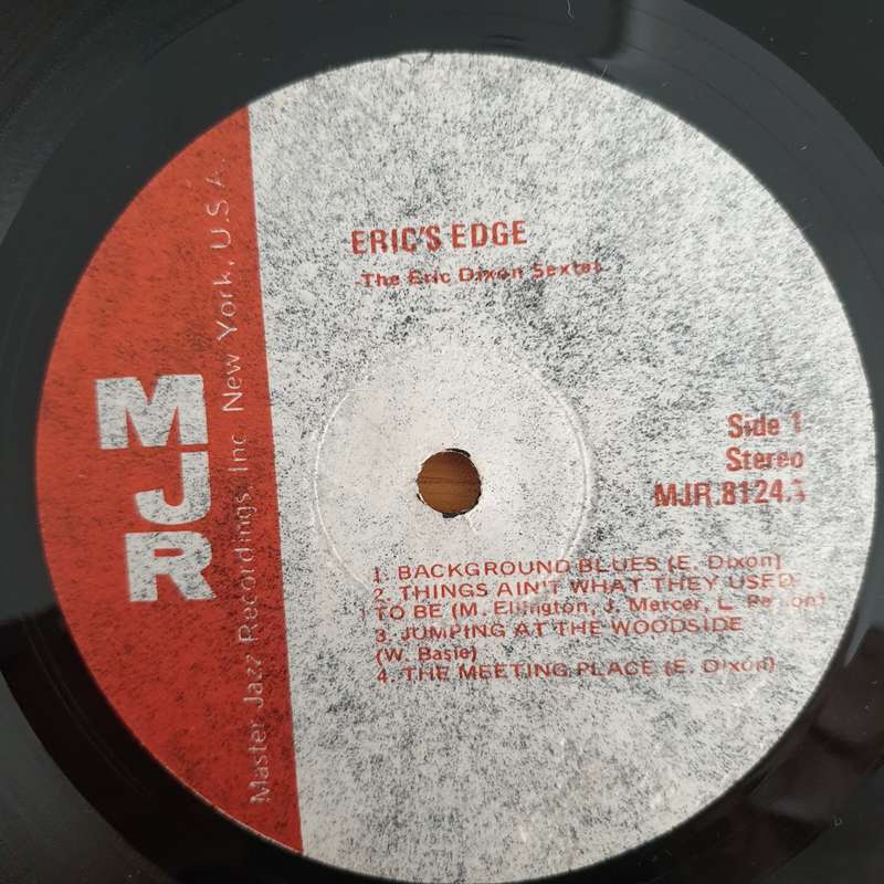 The Eric Dixon Sextet  Eric's Edge  - Vinyl LP Record (VG)
