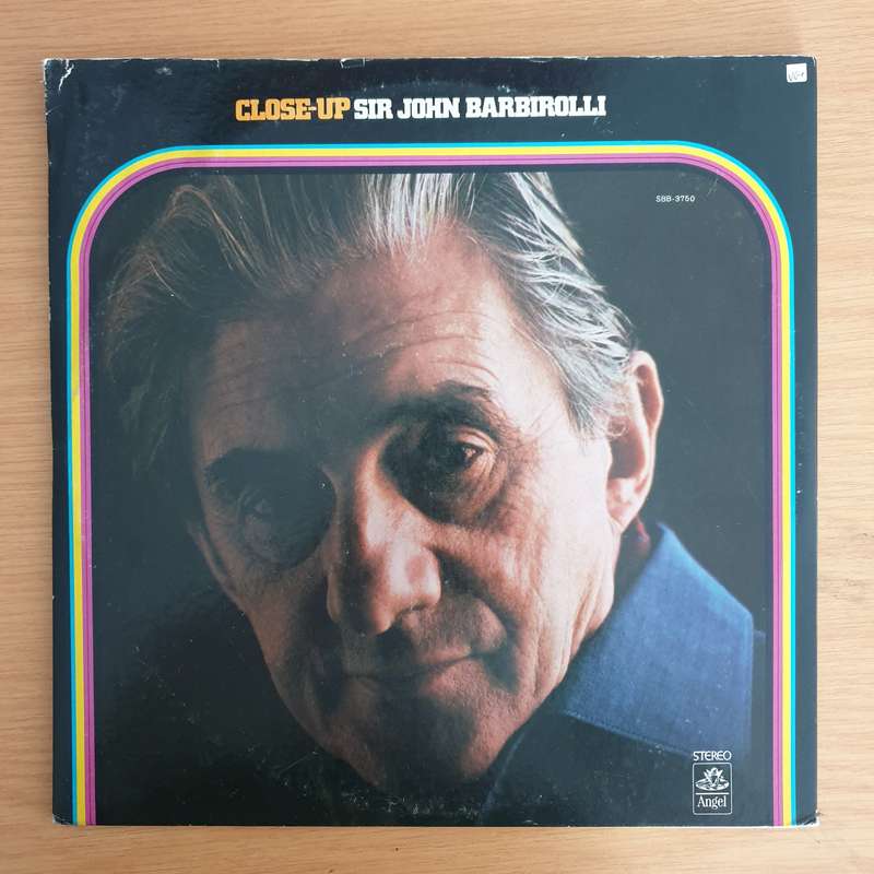 Sir John Barbirolli  Close-Up - Double Vinyl LP Record  (VG+)