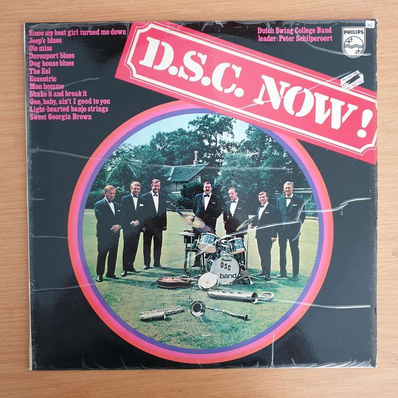 The Dutch Swing College Band  D.S.C. Now! - Vinyl LP Record (VG)
